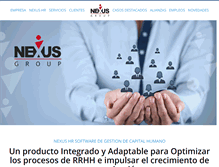 Tablet Screenshot of nexusgroup.biz