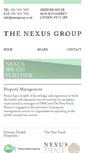Mobile Screenshot of nexusgroup.co.uk
